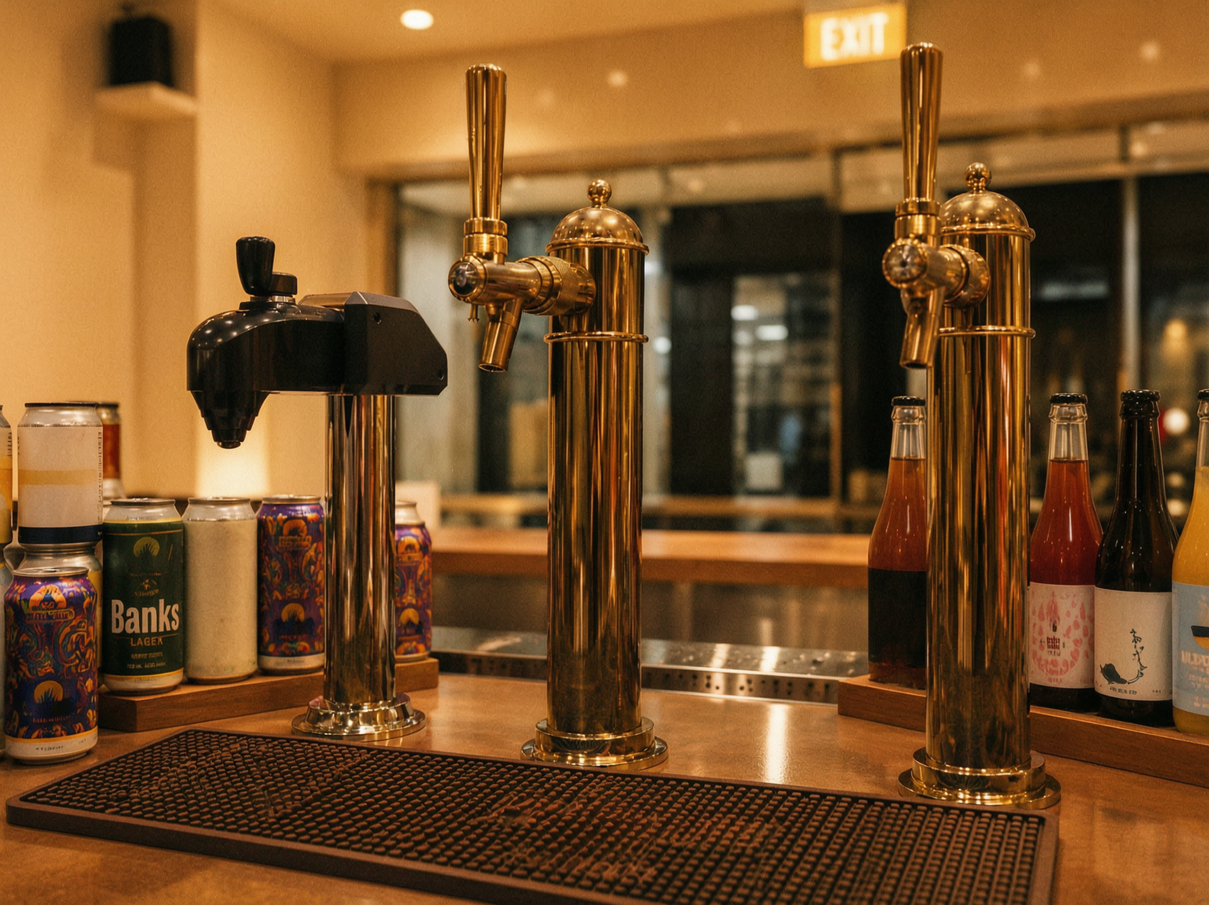 Beer Taps at Craft Beer by Ki-setsu Level 4 Fortune Centre